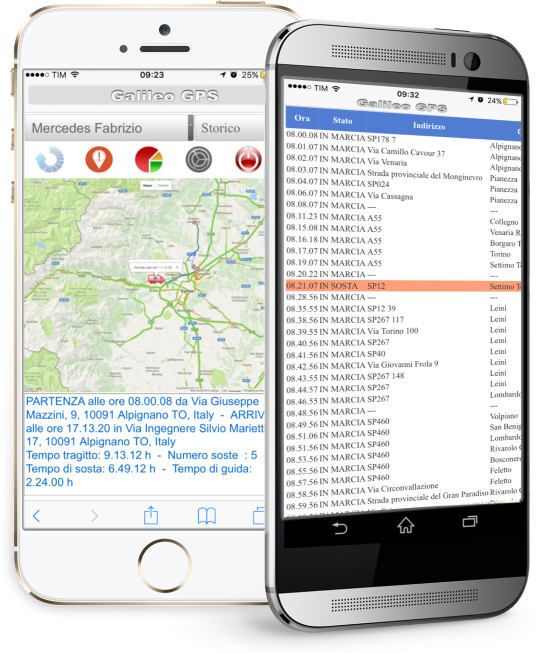 App Localizzazione GPS